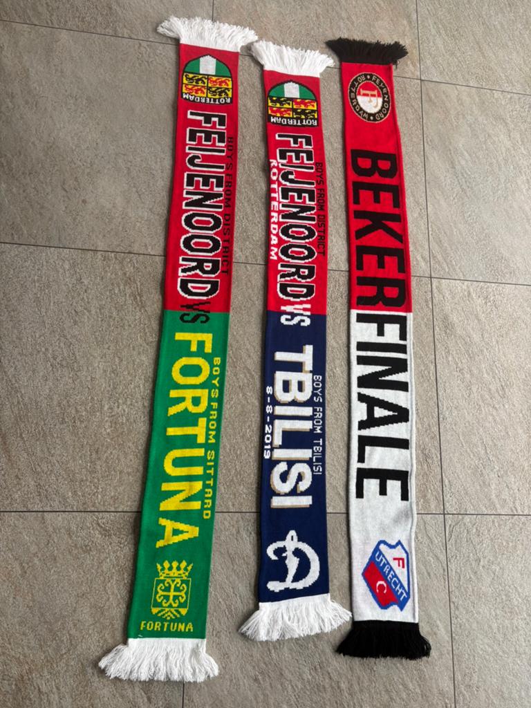 Feyenoord sjaals collectors items, Ophalen of Verzenden, Zo goed als nieuw, Feyenoord