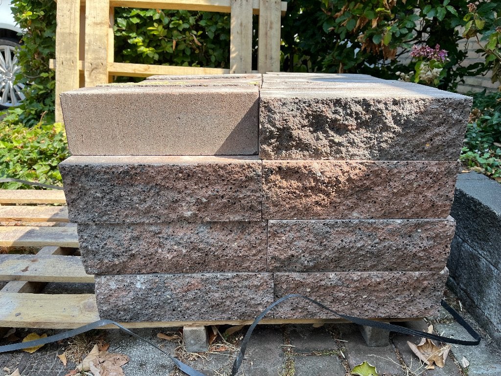 Stenen voor een border, Tuin en Terras, Ophalen, Nieuw, Overige materialen, Overige typen