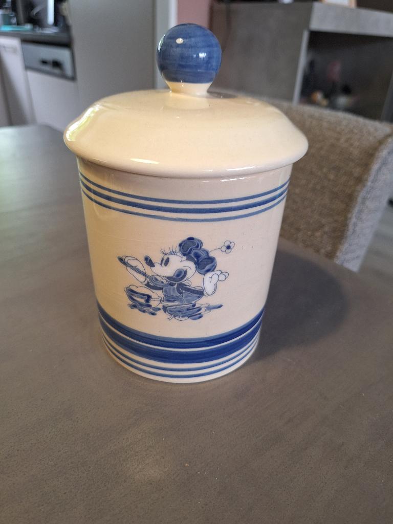 Vintage pot met Minnie Mouse, Ophalen, Overige figuren, Zo goed als nieuw, Overige typen