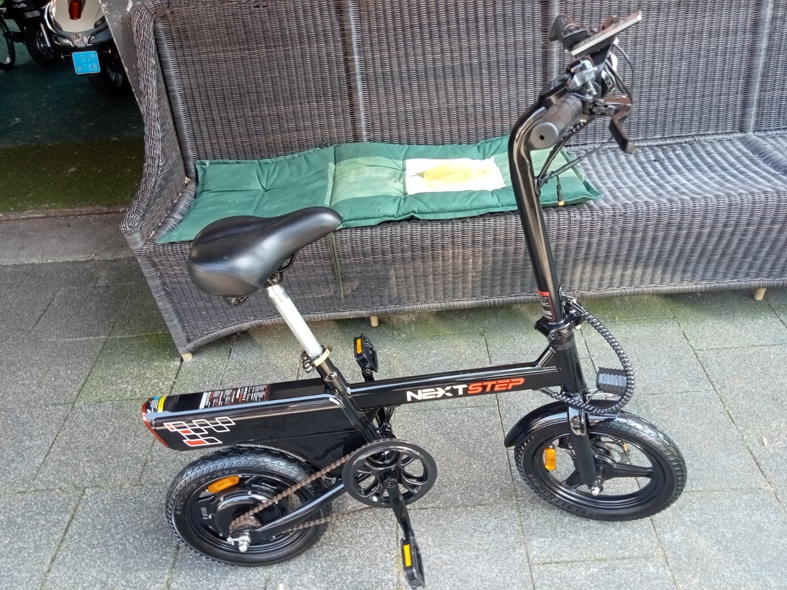 Prachtige nieuwe Next Step electrische vouwfiets., Ophalen, Nieuw, 30 tot 50 km per accu