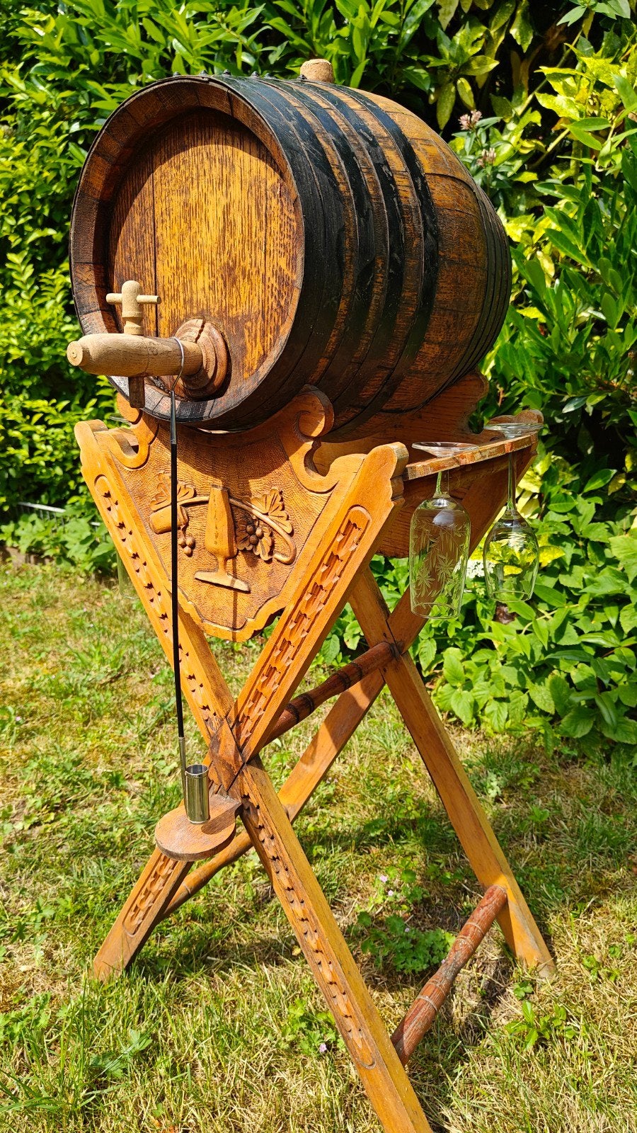 Handgemaakt eikenhouten wijnvat 16L - Sherry, Ophalen of Verzenden