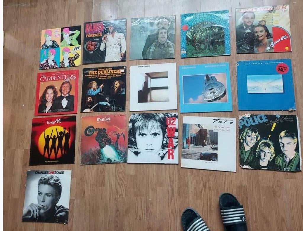 Partij van 24 langspeelplaten - Diverse artiesten, Ophalen, 1970 - 1979, Gebruikt, 12 inch