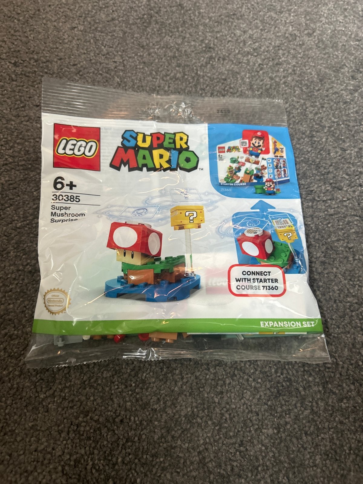 LEGO Super Mario 30385 Super Mushroom Surprise - Nieuw, Lego, Nieuw, Ophalen of Verzenden, Complete set