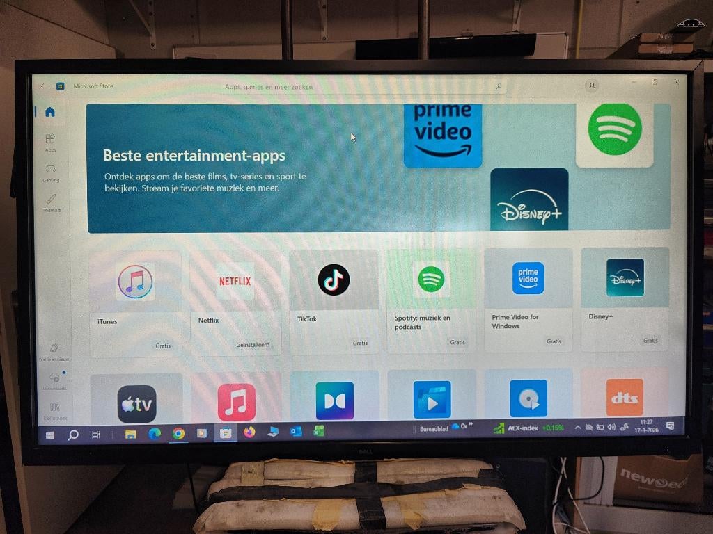 Dell 69,5 inch, Computers en Software, Monitoren, Ophalen, Gebruikt, Full HD, Dell
