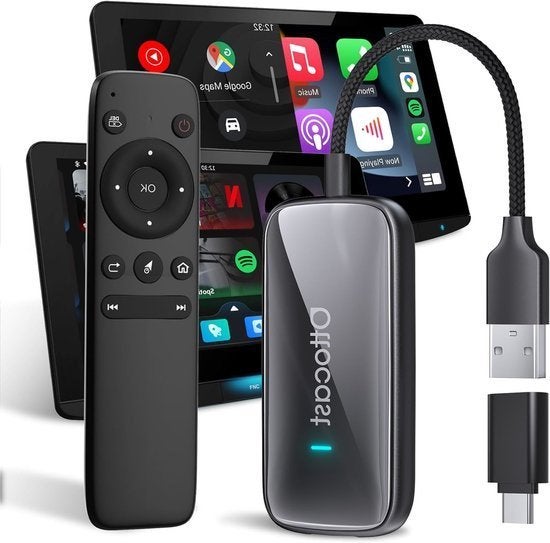 Draadloze CarPlay Adapter – Wireless Android Auto Interface, Corvance B.V., Verzenden, Nieuw, Corvancebol@gmail.com