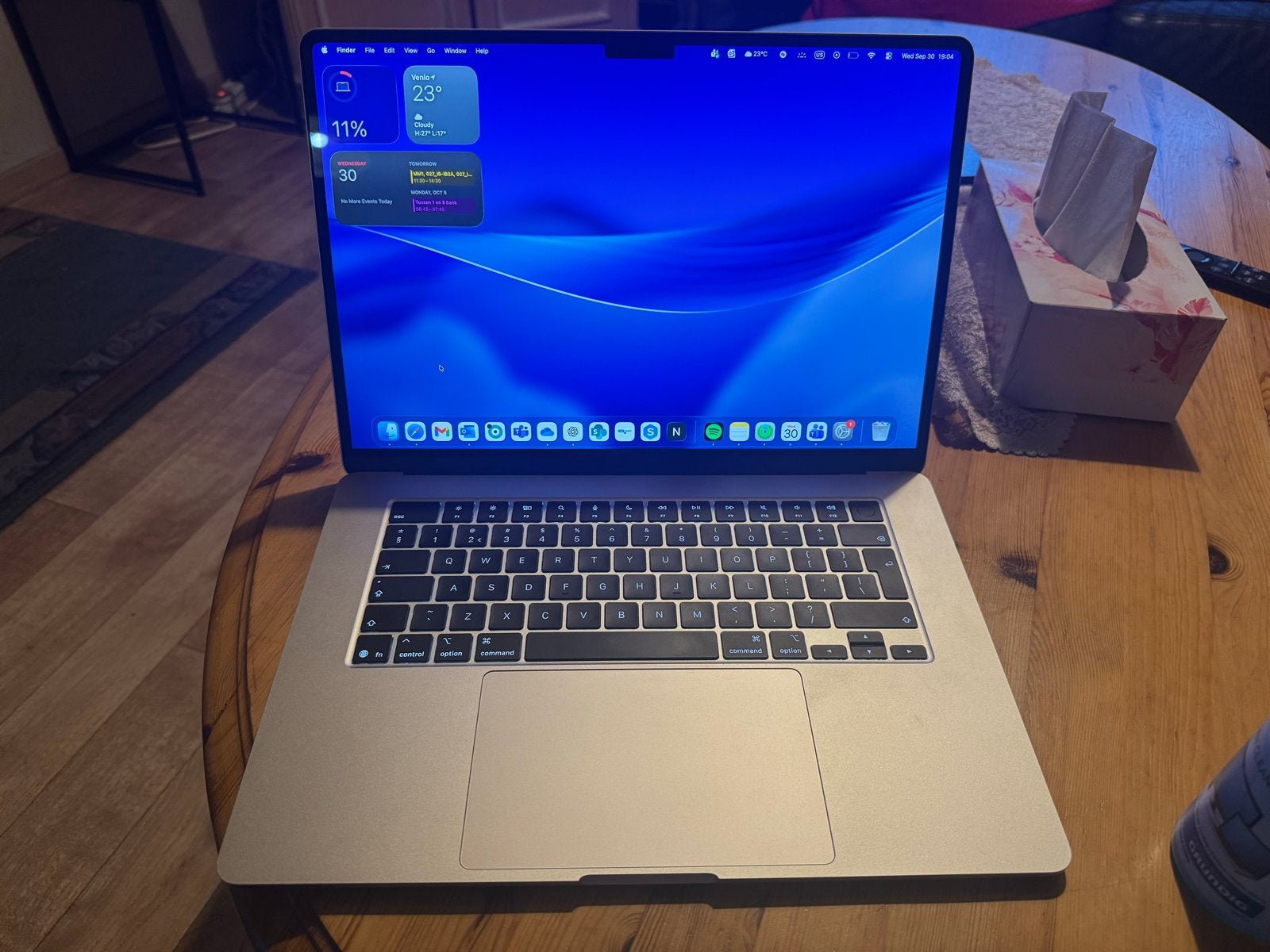 MacBook Air 15” M4 (2025) | 16GB | 512GB | 99% batterij