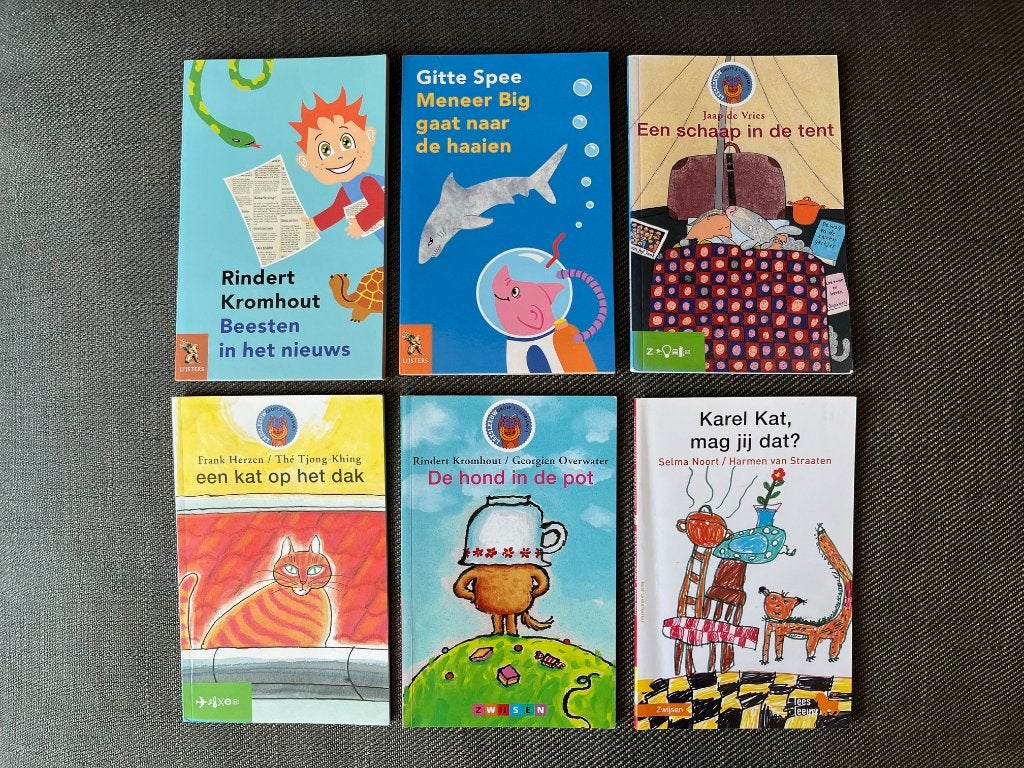AVI leesboekjes AVI M3 / AVI E3. (6 stuks), Boeken, Ophalen of Verzenden, Zo goed als nieuw, Rindert Kromhout, Gitte Spee, Selma Noort, ea