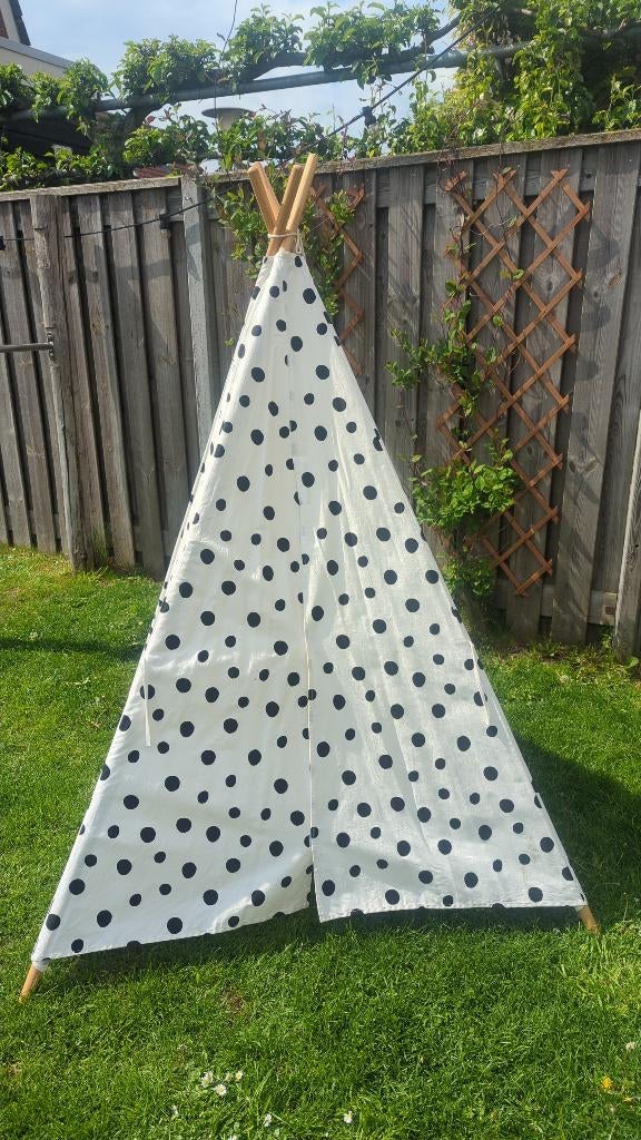 Tipi tent hema, Ophalen, Gebruikt