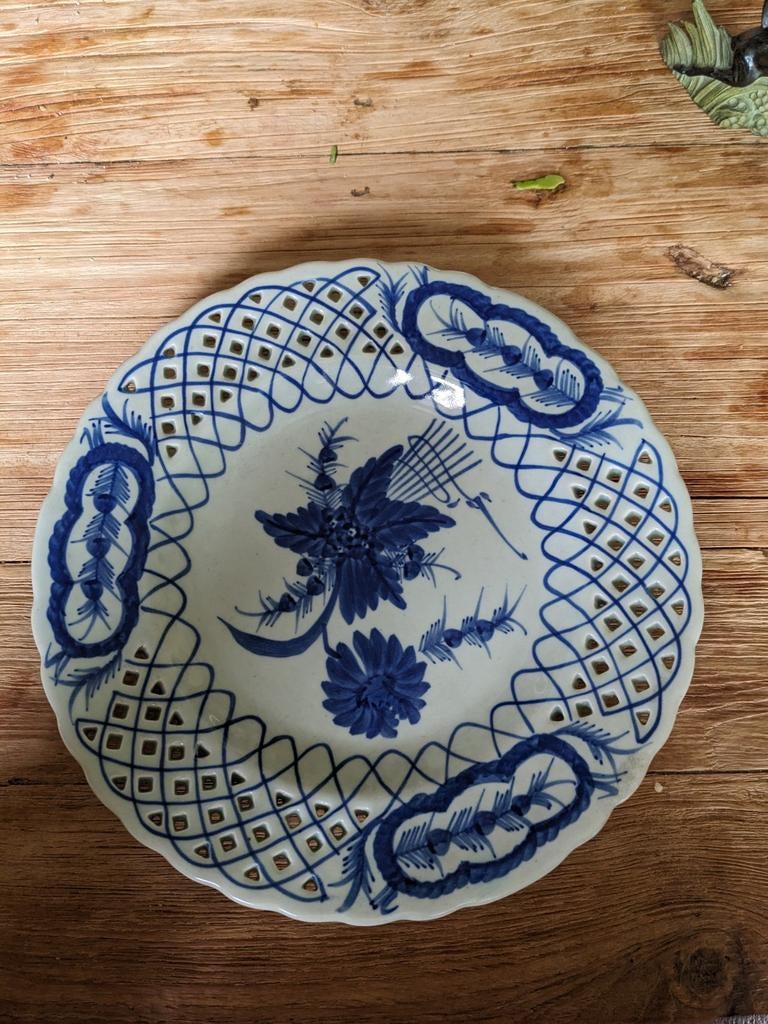 Oude Chinese bord, Ophalen of Verzenden