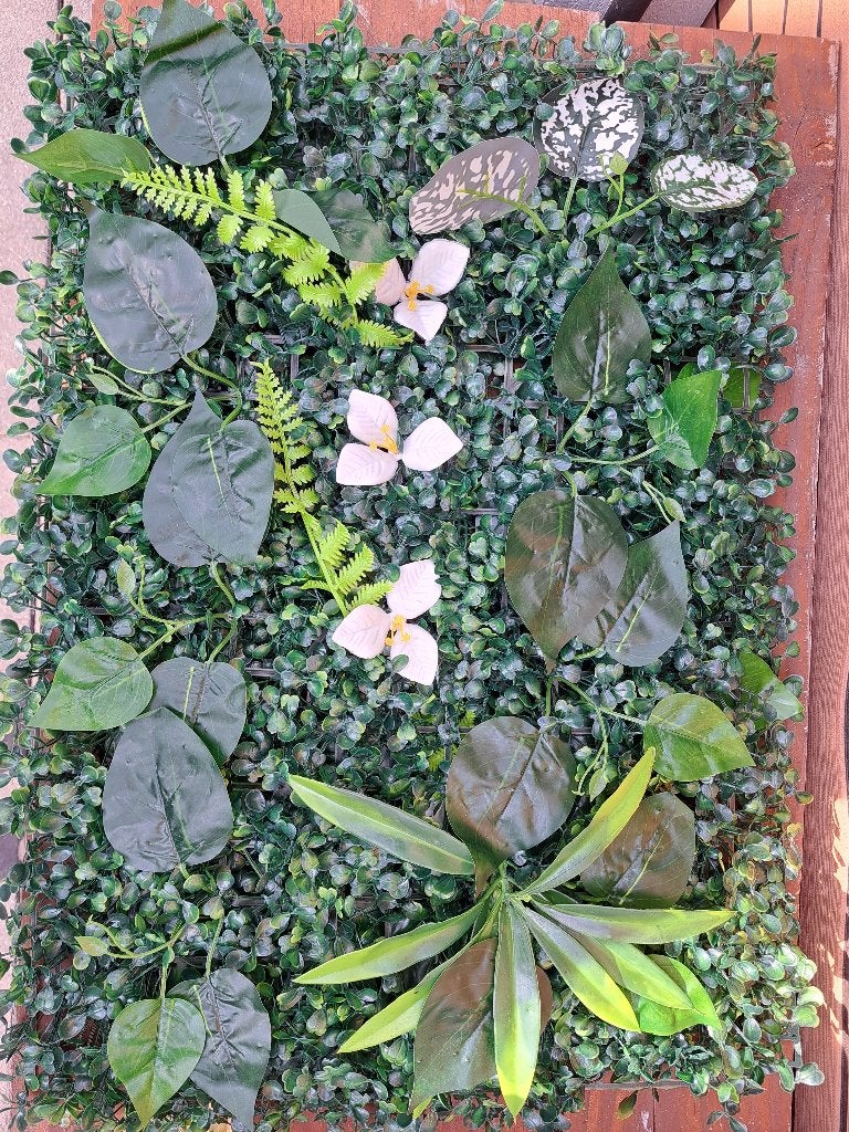 Kunstplant wandpanelen, Ophalen of Verzenden, Nieuw, Binnen, Inclusief kunstbloemen