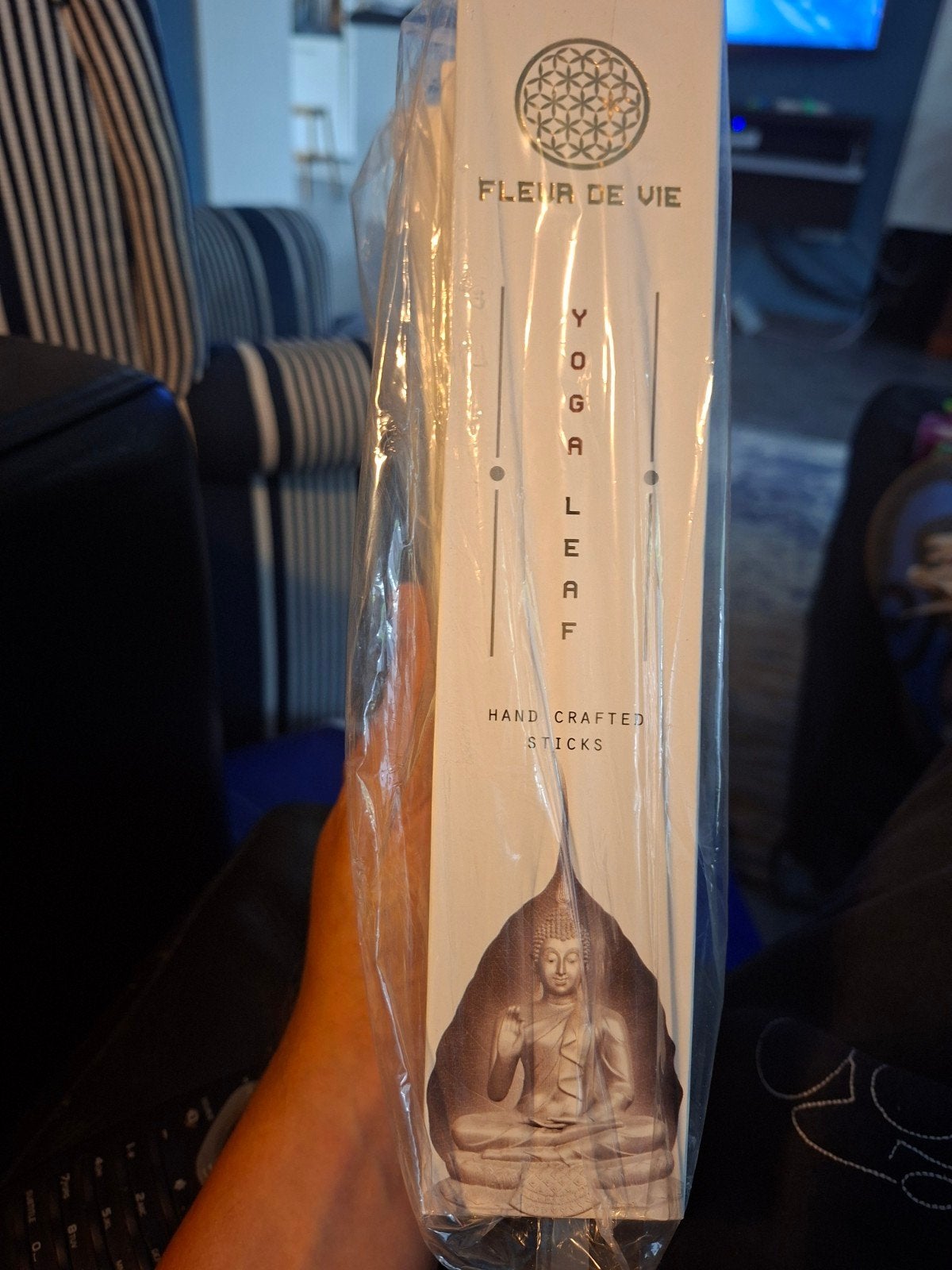 5 doosjes Fleur de Vie Yoga Leaf wierookstaafjes, Huis en Inrichting, Woonaccessoires | Overige, Ophalen, Nieuw