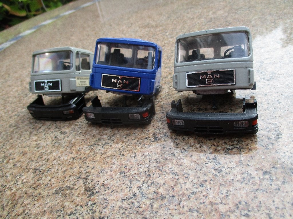 Conrad MAN 3 x cabines, Verzenden, Zo goed als nieuw, Bus of Vrachtwagen, Conrad