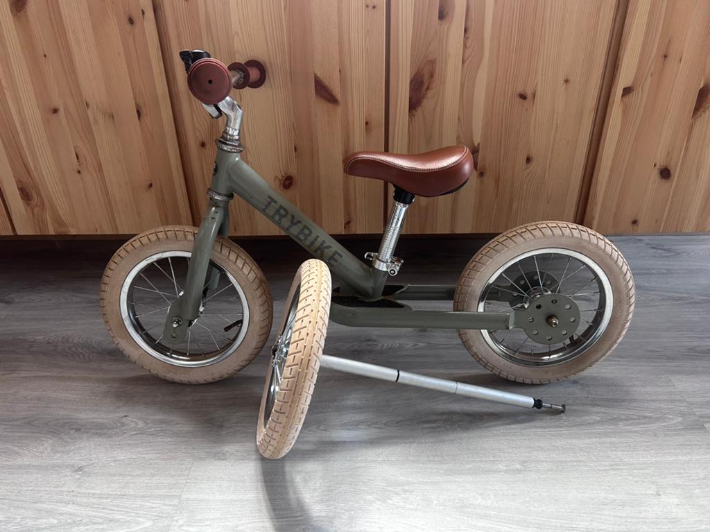 Trybike STEEL, 2-IN-1 FIRST STEP, FIRST RIDE, Ophalen, Gebruikt, Loopfiets