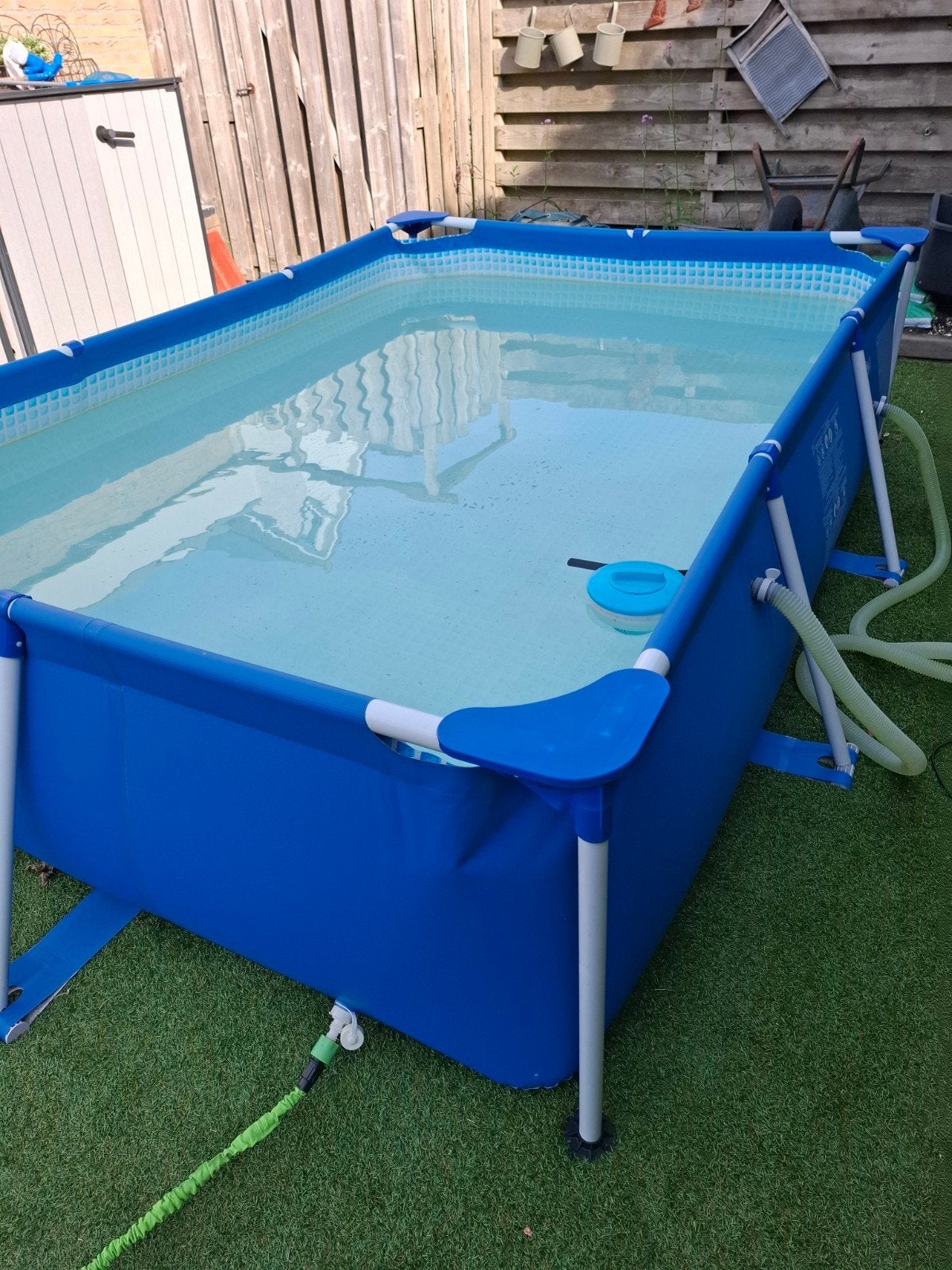 Intex Opzetzwembad 3x2x0.75m met filterpomp, Tuin en Terras, Ophalen, Gebruikt, Opzetzwembad, 200 tot 400 cm