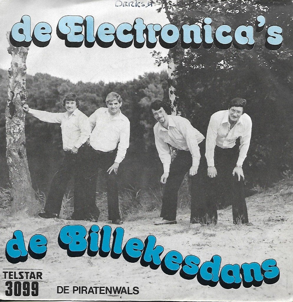 De Electronica`s - De billekesdans (Telstar), Ophalen of Verzenden, Gebruikt, 7 inch, Nederlandstalig