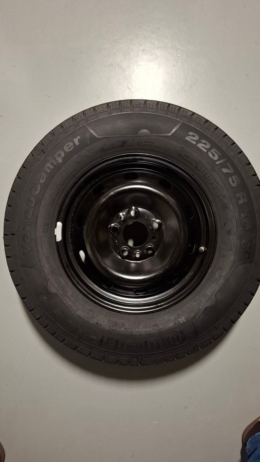 Nieuwe Continental camper reservewiel 225/75 R16 CP met velg, Ophalen, Nieuw