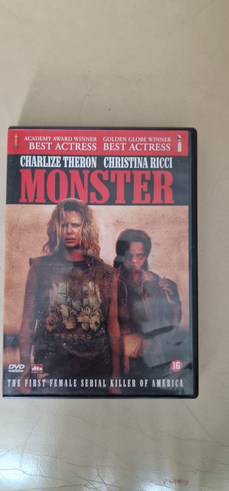 Monster DVD - Waargebeurd drama met Charlize Theron, Cd's en Dvd's, Ophalen of Verzenden