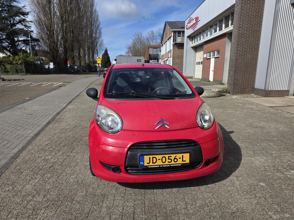 Citroën C1 1.0 3-DRS 2009 Rood, Voorwielaandrijving, 4 stoelen, C1, 68 pk