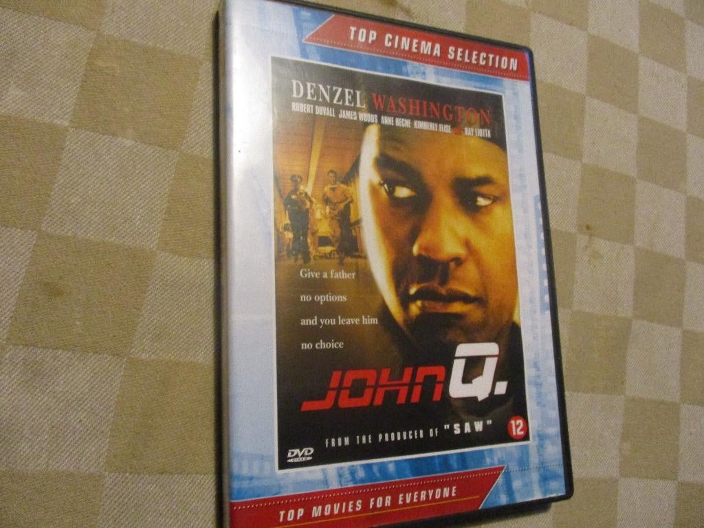 dvd thriller film John Q met oa Denzel Washington, Vanaf 12 jaar, Ophalen of Verzenden, Nieuw in verpakking, Actiethriller