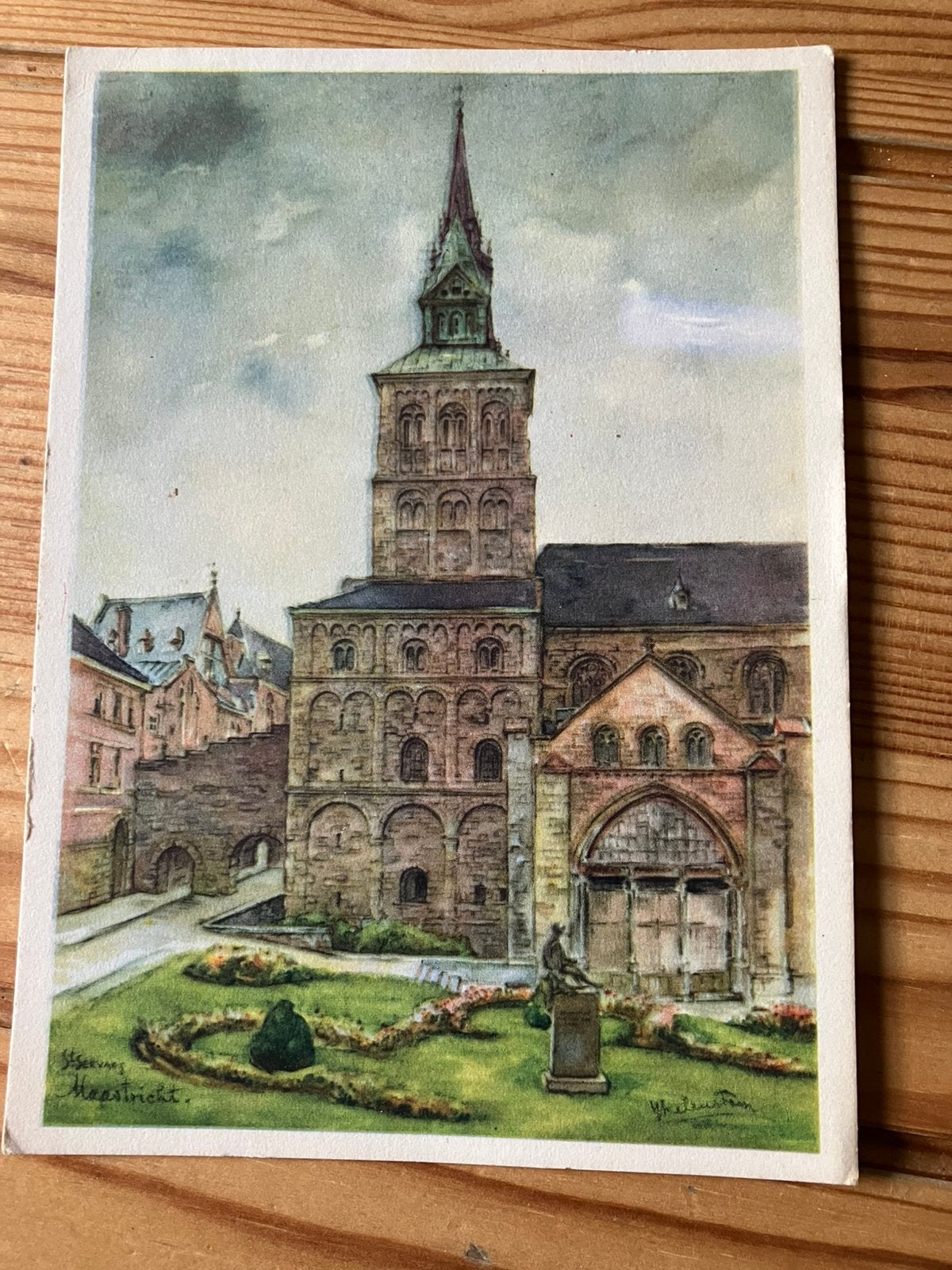 Ansichtkaart Maastricht, st. Servaes, Ophalen of Verzenden, Limburg