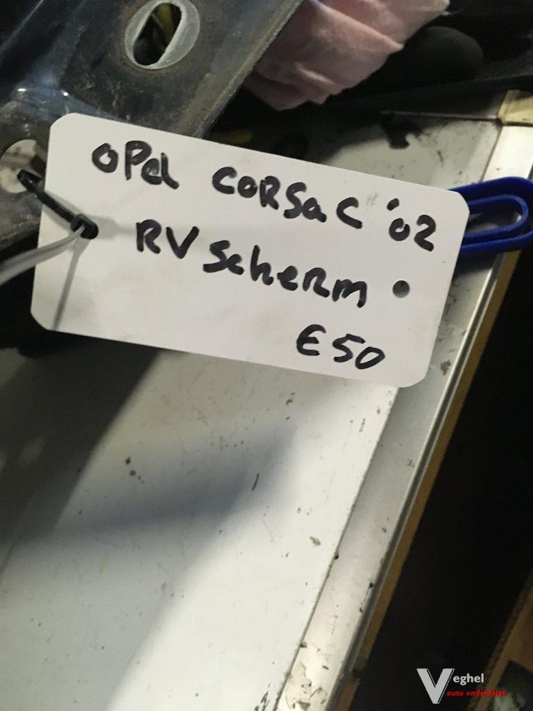Opel Corsa C 2002 Voorscherm Links of Rechts, Auto-onderdelen, Carrosserie en Plaatwerk, Ophalen, Gebruikt, -, -