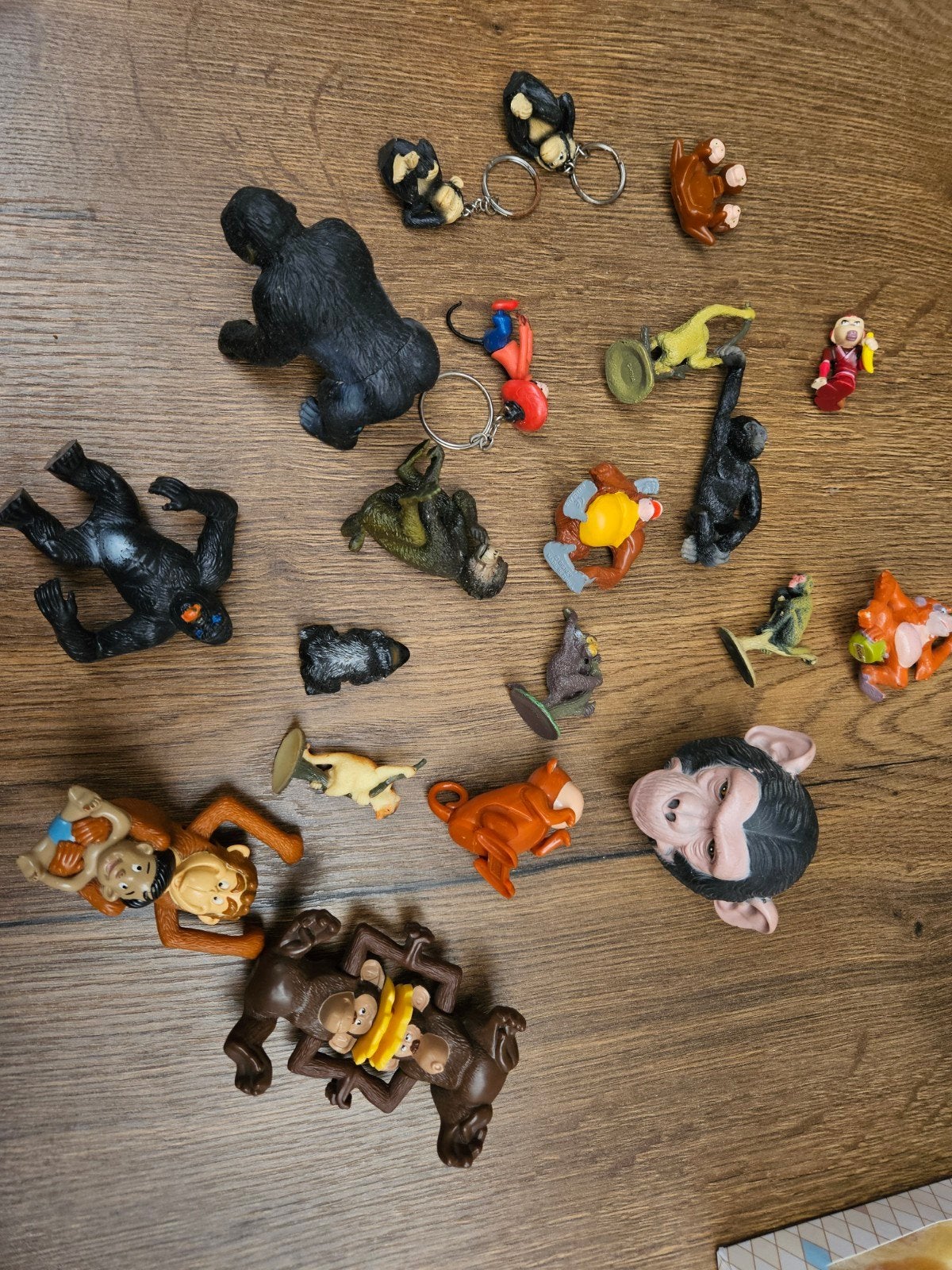 Diverse Apen en Gorilla Speelfiguren, Ophalen of Verzenden