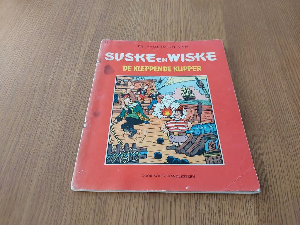 Oude Suske en Wiske, Ongekleurd., Boeken, Stripboeken, Eén stripboek, Ophalen of Verzenden, Gelezen