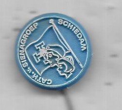 SCOUTING SCHIEDAM SPELD, Verzamelen, Ophalen of Verzenden, Gebruikt, Overige onderwerpen, Speldje of Pin