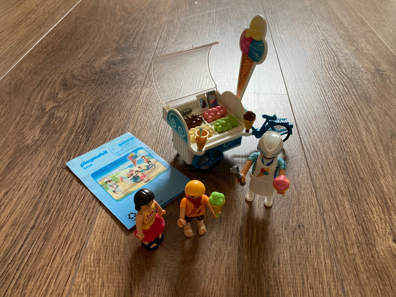 Playmobil ijs kar, Kinderen en Baby's, Ophalen, Zo goed als nieuw