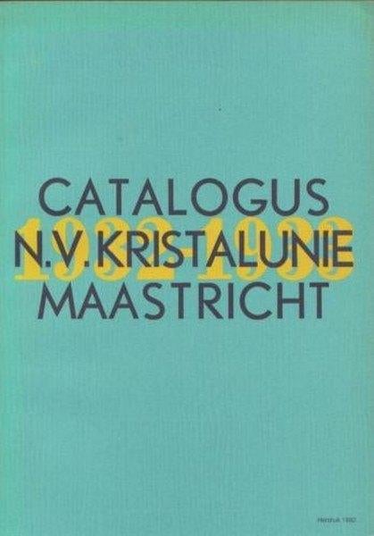 Catalogus N.V. Kristalunie Maastricht, Ophalen, Zo goed als nieuw, Overige onderwerpen