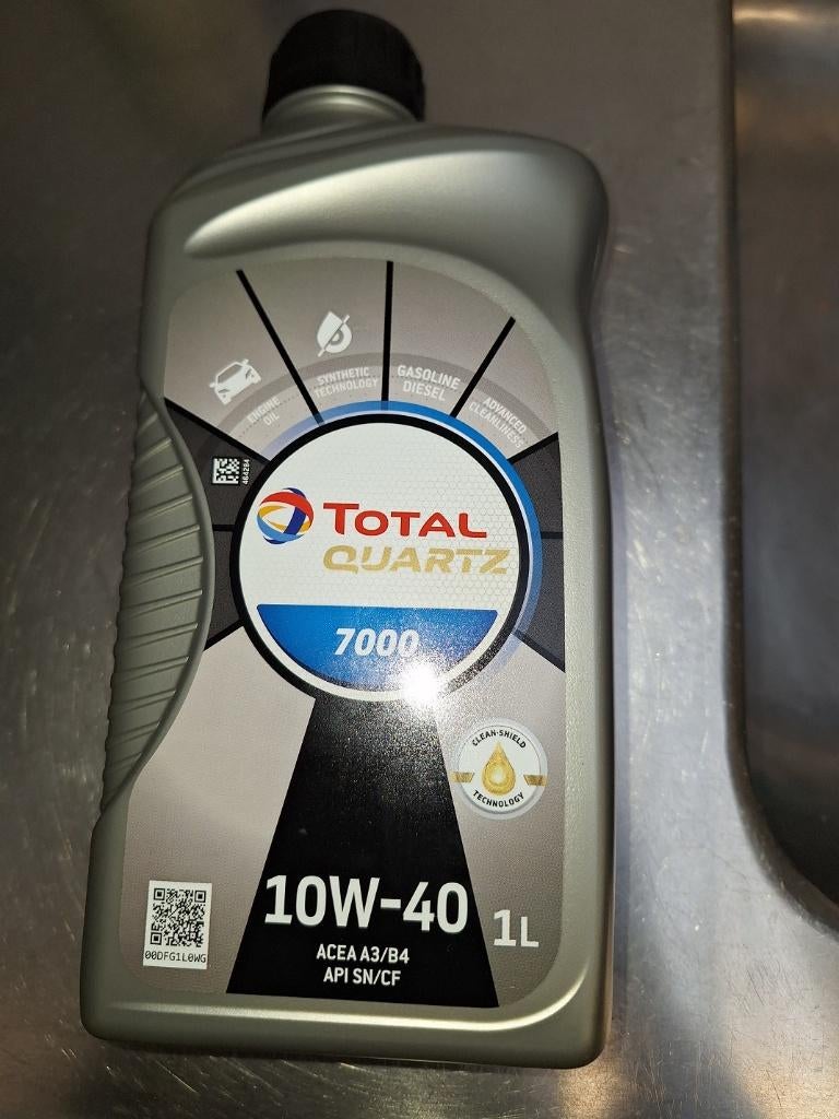 motor olie 10W-40 total quartz 7000 1L, Ophalen of Verzenden