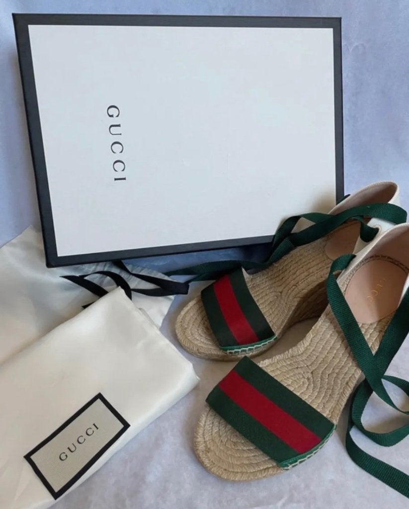 Gucci Espadrilles maat 38, Nieuw, Ophalen of Verzenden, Gucci, Espadrilles of Moccasins