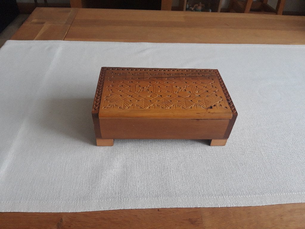 Houten muziekdoosje, Ophalen of Verzenden