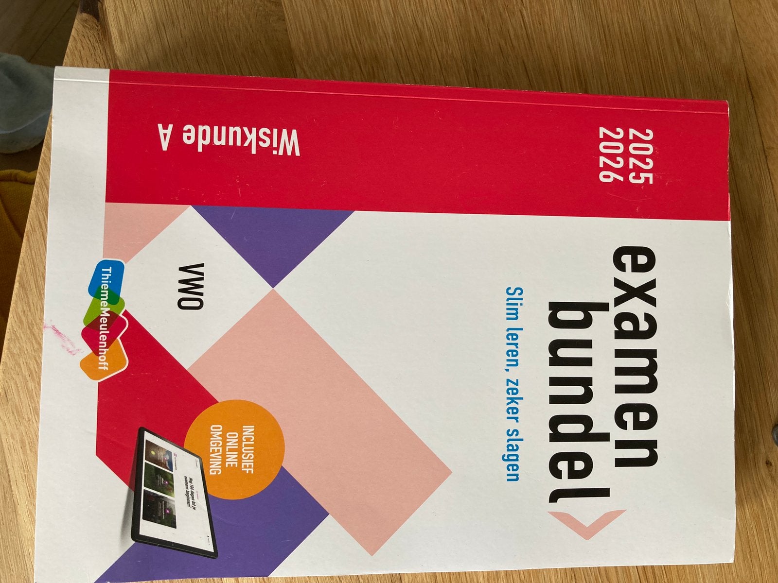 Examenbundel VWO WISKUNDE A 2025/2026, Ophalen of Verzenden, Zo goed als nieuw, VWO