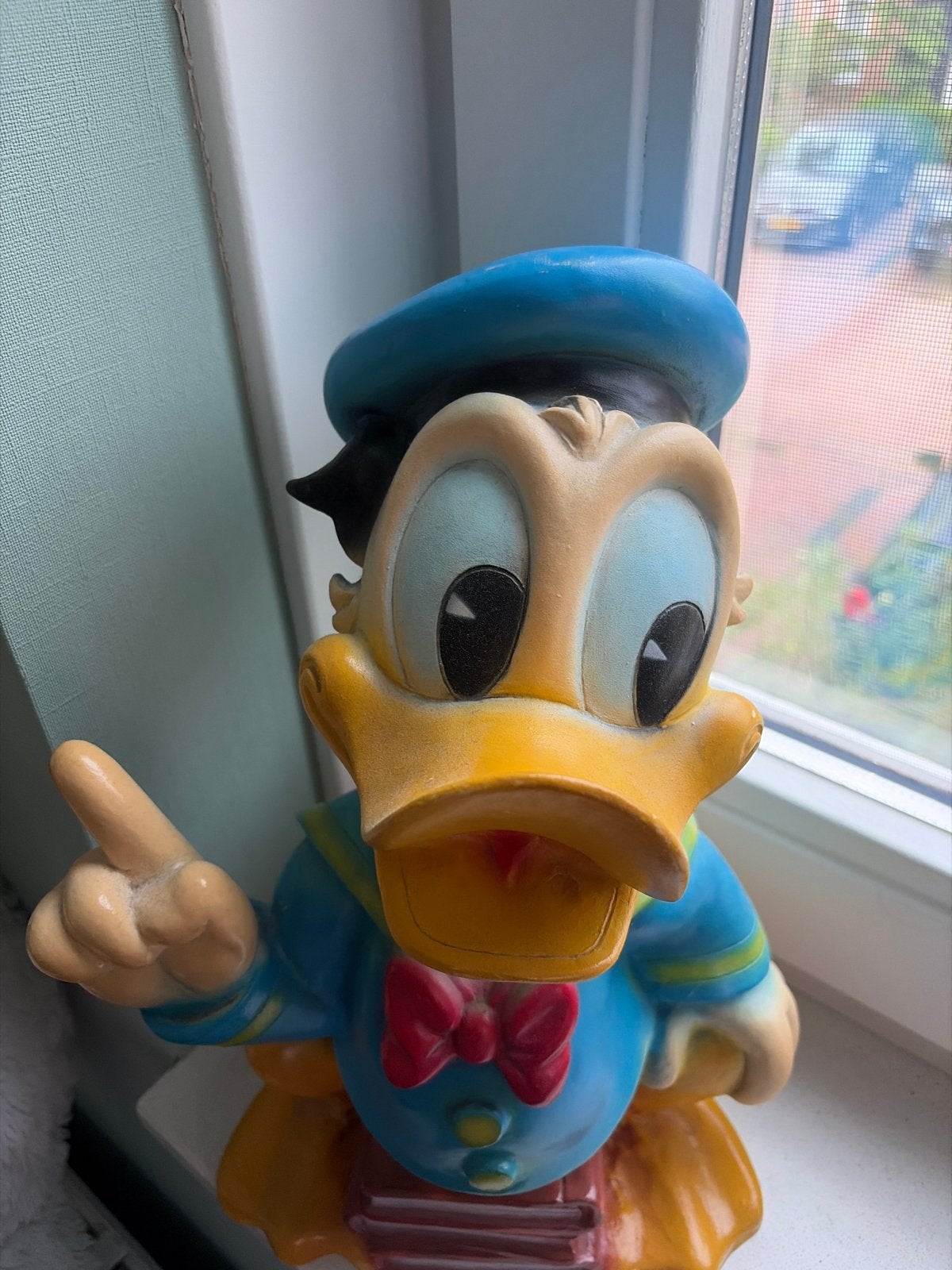 Vintage Donald Duck lamp (zonder lamp), Antiek en Kunst, Ophalen