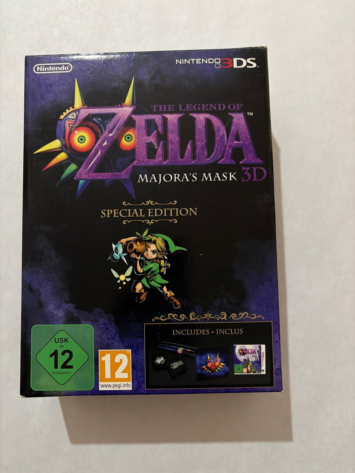 The Legend of Zelda: Majora's Mask 3D Special Edition, 1 speler, Ophalen of Verzenden, Zo goed als nieuw, Role Playing Game (Rpg)