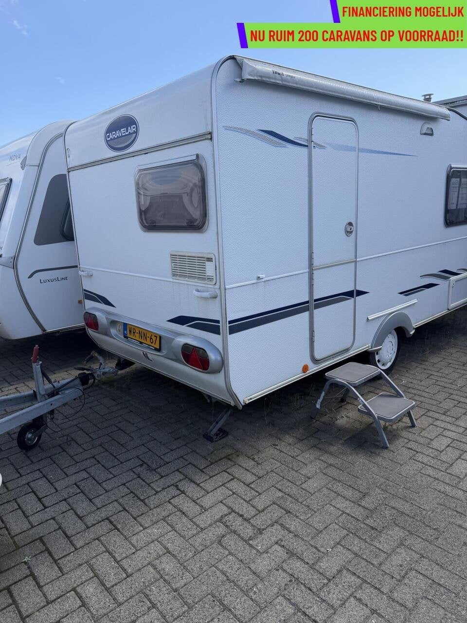 CARAVELAIR ANTARES 400 LUIFEL + VASTBED + LICHTGEWICHT, Caravans en Kamperen, Bedrijf, 750 - 1000 kg, 5 tot 6 meter, Caravelair