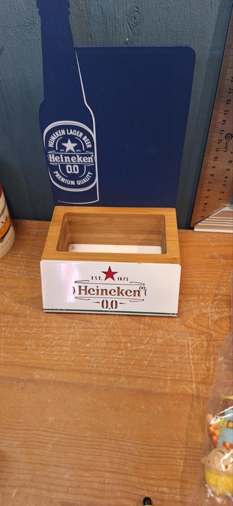 Heineken vilthouder krijtbordje (3725), ., Ophalen of Verzenden, ., Heineken