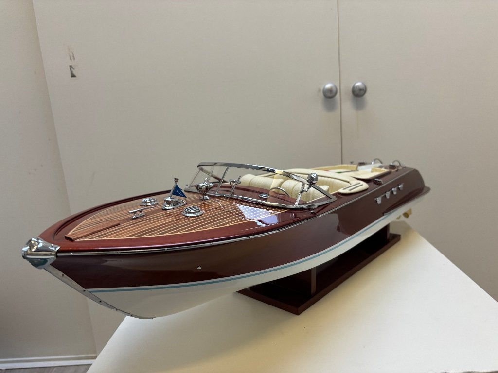 Riva Aquarama model ship  90 cm, Hobby en Vrije tijd, Modelbouw | Boten en Schepen, Ophalen of Verzenden, Nieuw