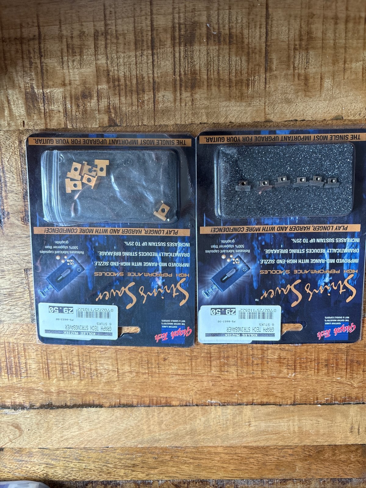 Graph Tech String Saver zadels voor gitaar (2 sets), Ophalen of Verzenden, Gebruikt, Overige typen
