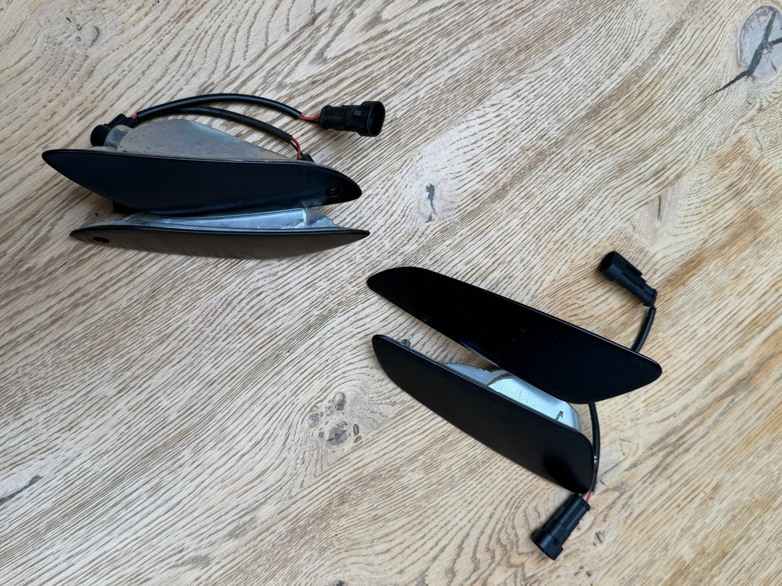 Originele Vespa Sprint knipperlichten – matzwart, Ophalen, Zo goed als nieuw, Overige typen, Vespa