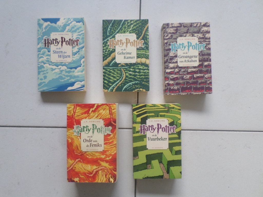 BOEKEN uit de serie HARRY POTTER, Ophalen of Verzenden, Gelezen, JK Rowling