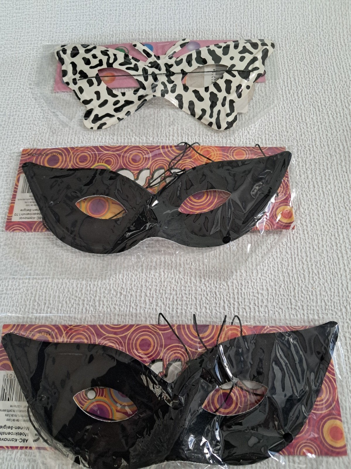 3 oogmaskers, Ophalen of Verzenden