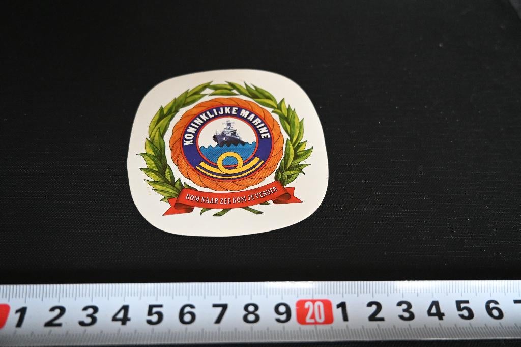 sticker Leger Konoinklijke Marine GW479, Ophalen, Zo goed als nieuw
