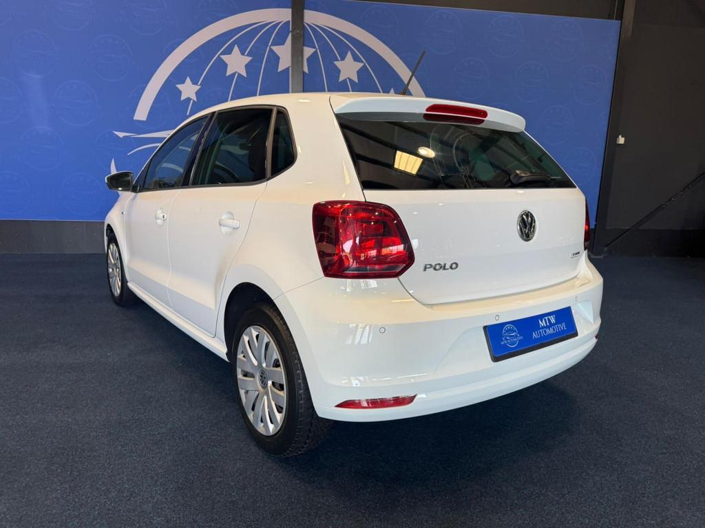 Volkswagen Polo 1.0 75-PK / BLUEMOTION / LOUNGE - UITVOERING, Stof, Gebruikt, Zwart, Wit