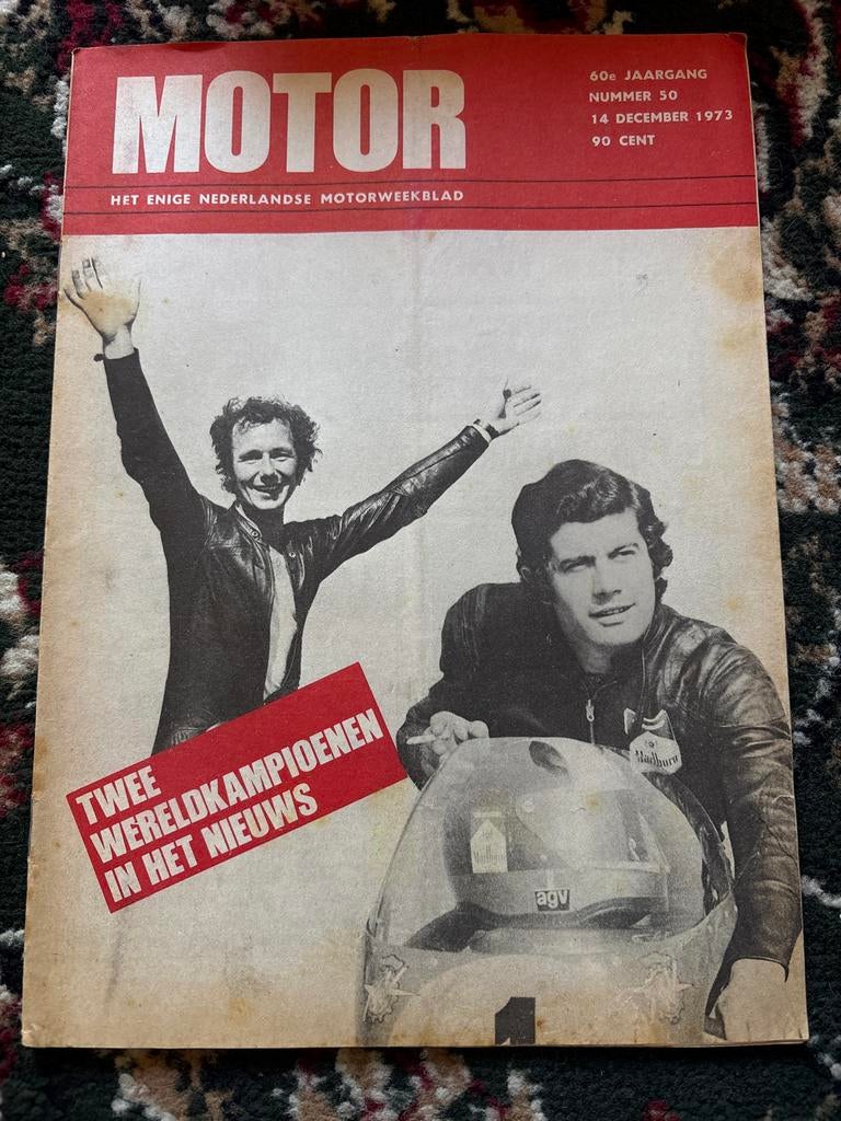 Motor Magazine - Nummer 50 - 14 December 1973, Ophalen of Verzenden, Gelezen, Algemeen