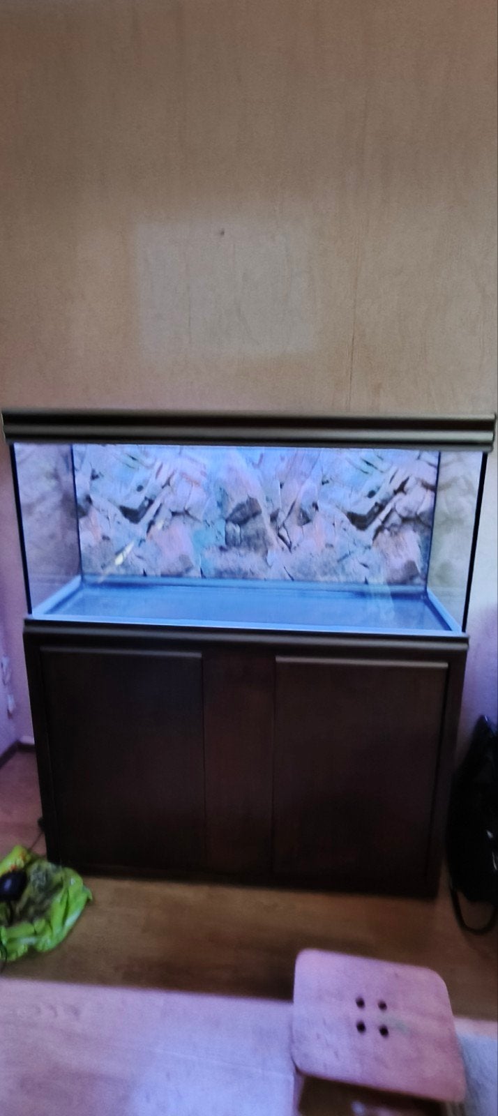 Overcompleet aquarium te koopwegens aanschaf nieuw aquarium., Ophalen, Leeg aquarium