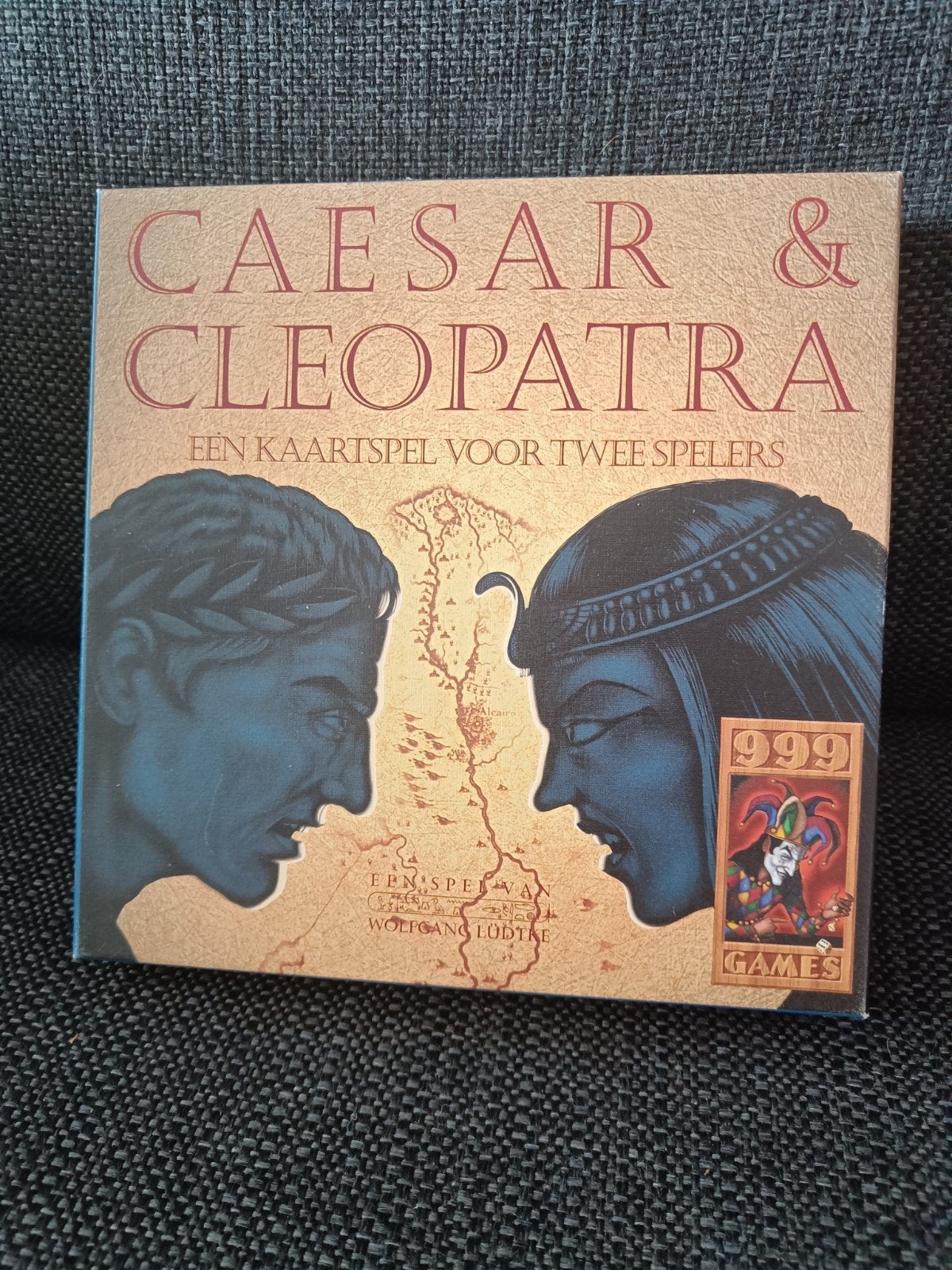 Caesar & Cleopatra Kaartspel - Strategisch Duel, Een of twee spelers, Ophalen of Verzenden, Zo goed als nieuw