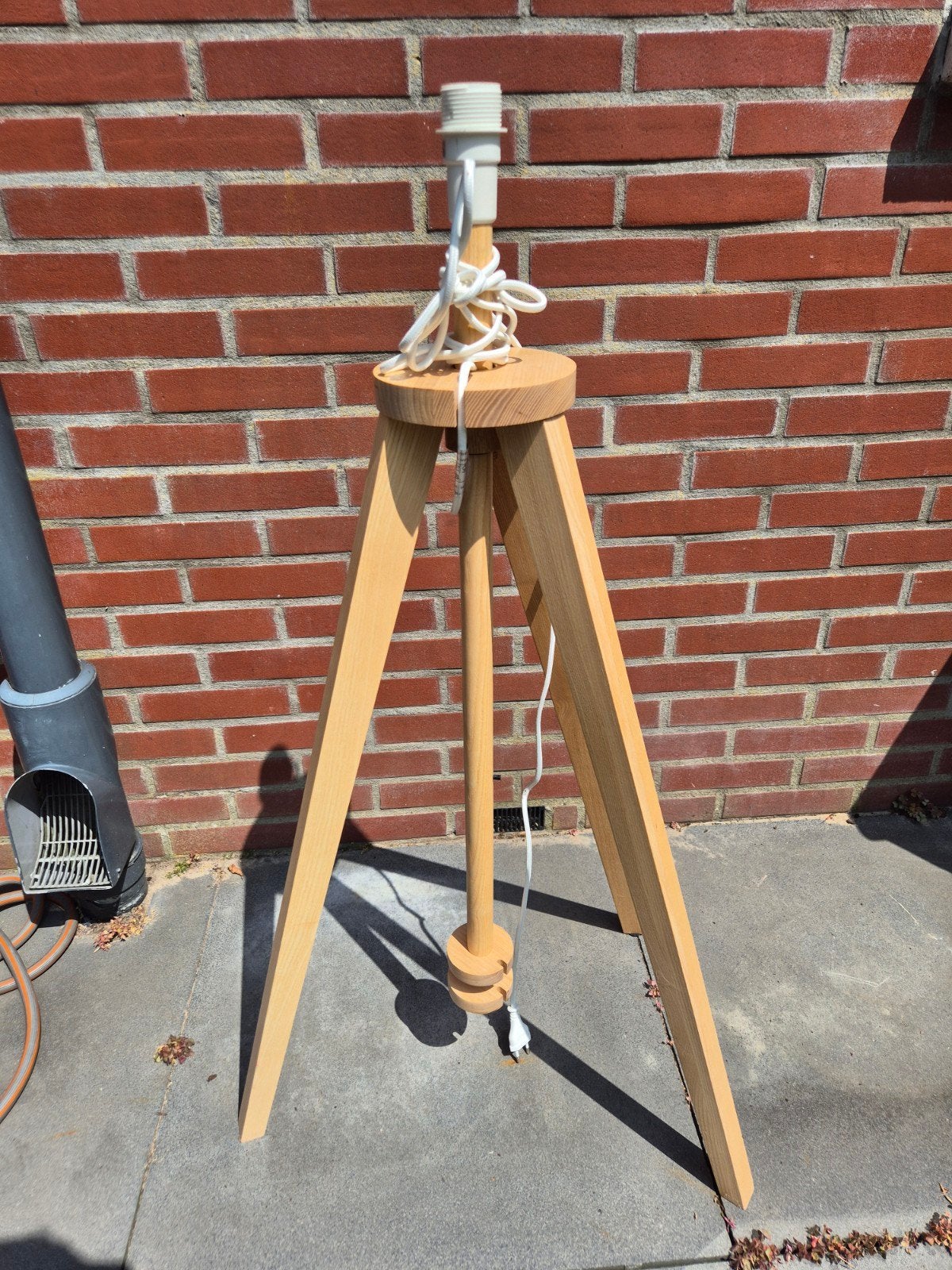 IKEA Älmhult lampvoet / standaard (zonder kap), Gebruikt, Modern, Scandinavisch, 100 tot 150 cm, E27 (groot)