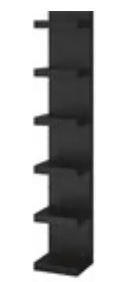 te koop IKEA LACK Wandrek zwart 30x19, Minder dan 50 cm, 200 cm of meer, Ophalen of Verzenden, Zo goed als nieuw